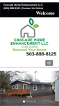 Mobile Screenshot of cascadehomeenhancement.com